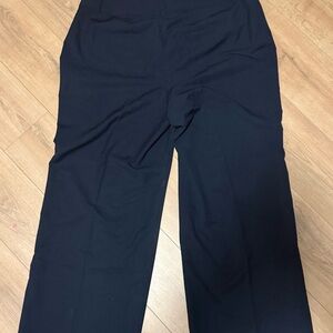 Lane Bryant Navy Wide-Leg Pants